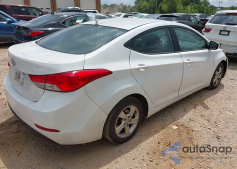 2015 Hyundai Elantra Se из США, поврежденный, VIN 5NPDH4AE7FH615054